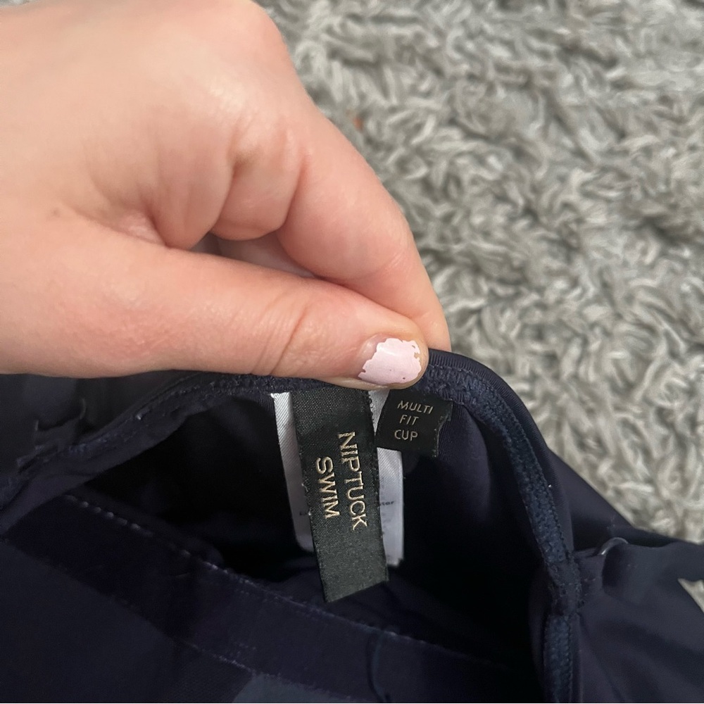 Nip Tuck Swim One Piece Bathing Suit Size 12 - image 3